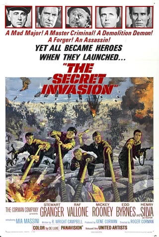 ดูหนัง The Secret Invasion (1964) เดอะซีเคร็ท อินเวชั่น เต็มเรื่อง